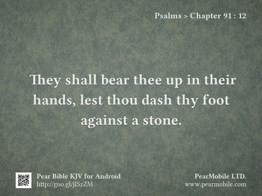 Psalms, Chapter 91:12